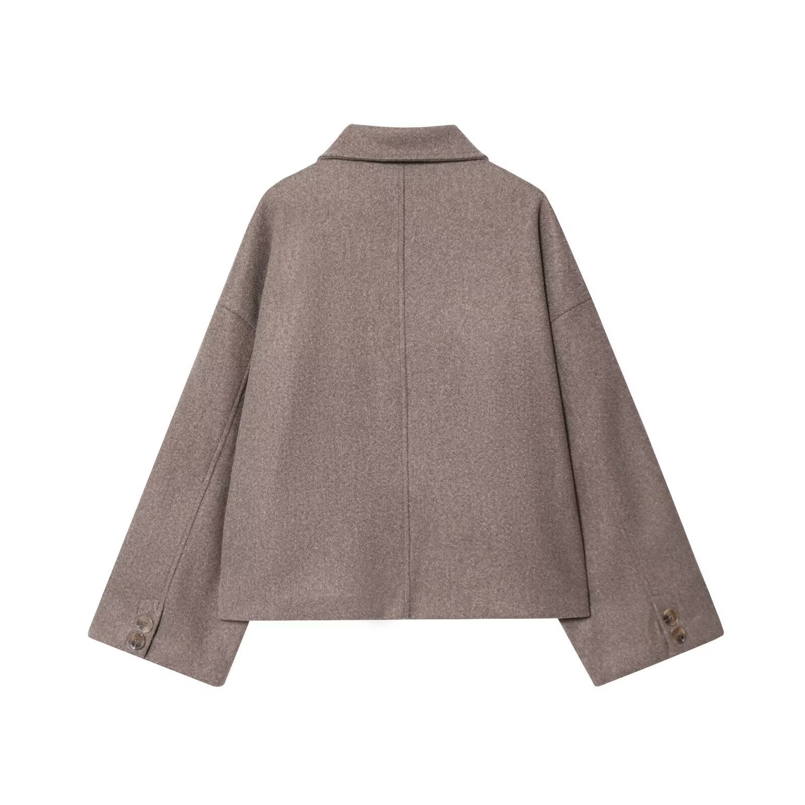 Amélie Repel | Minimal Button Jacket For Women