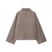 Amélie Repel | Minimal Button Jacket For Women