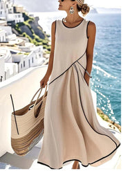Arabella Kensington | Contrast Trim Maxi Dress For Women