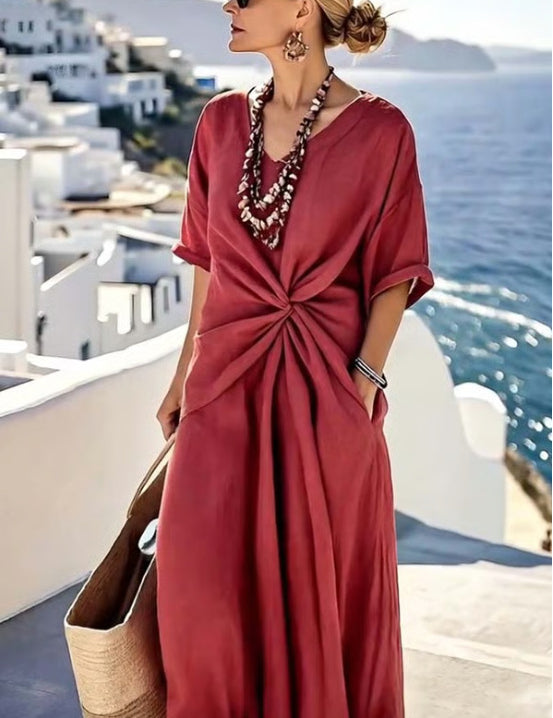 Arabella Kensington | Contrast Trim Maxi Dress For Women