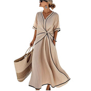 Arabella Kensington | Contrast Trim Maxi Dress For Women