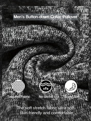 Arthur Beaumont | Classic Long Sleeve Henley For Men