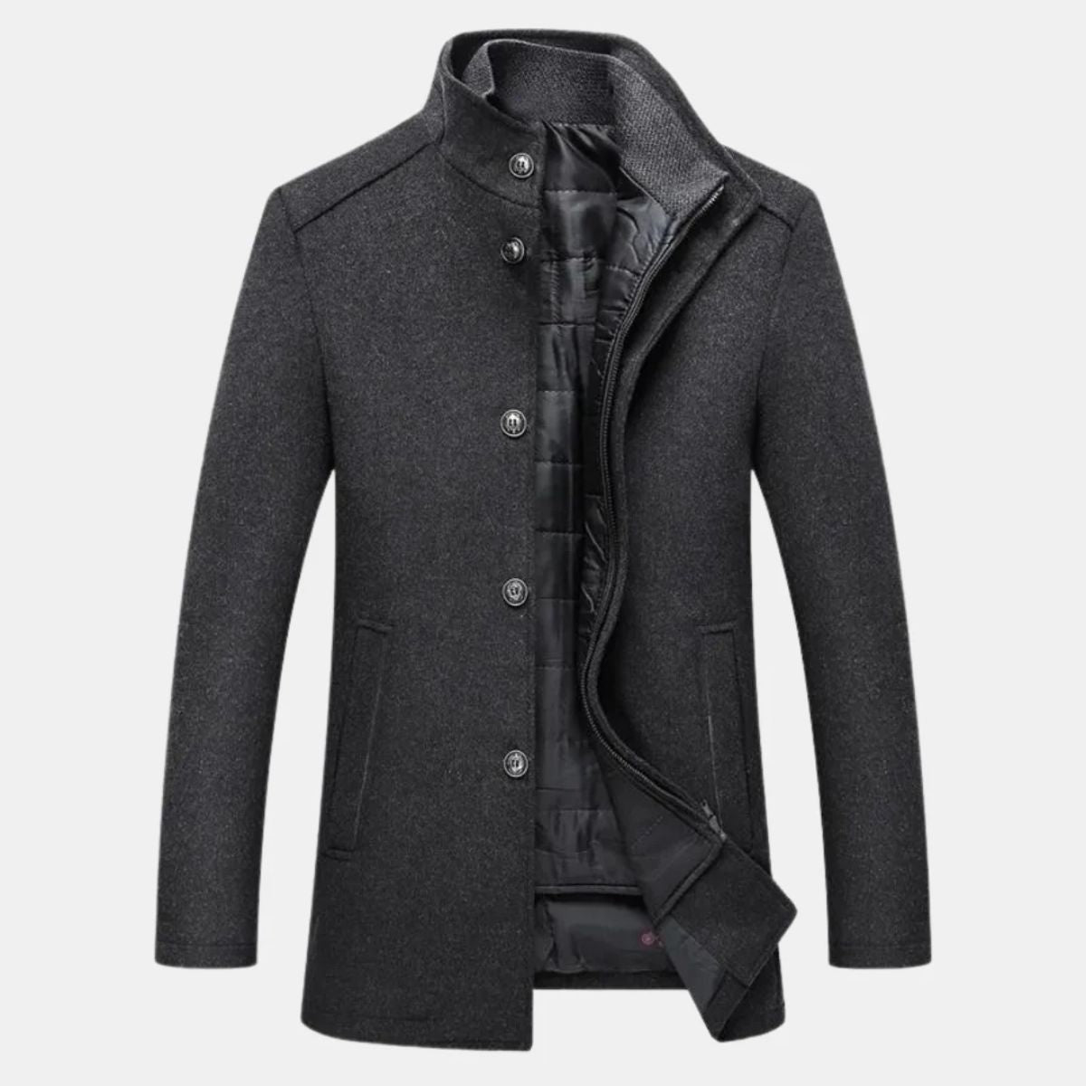 Arthur Kensington | Wool Blend Coat For Men