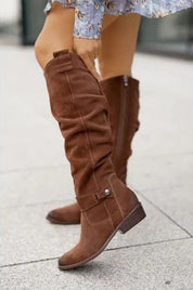 Audrey Bennett | Over-the-Knee Suede Boots