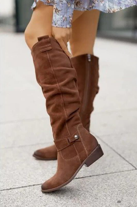 Audrey Bennett | Over-the-Knee Suede Boots