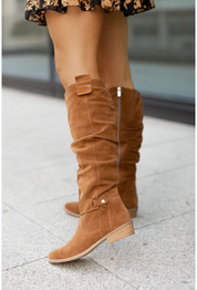Audrey Bennett | Over-the-Knee Suede Boots