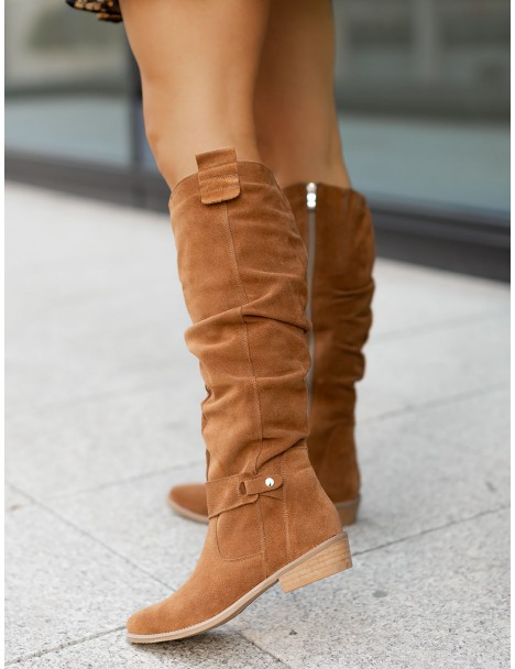 Audrey Bennett | Over-the-Knee Suede Boots