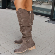 Audrey Bennett | Over-the-Knee Suede Boots
