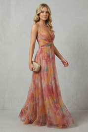 Emmeline Voss | Watercolour Romance Tulle Maxi Dress