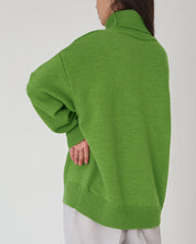 Aurélie Beaumont | Luxe Turtleneck Knit Sweater For Women
