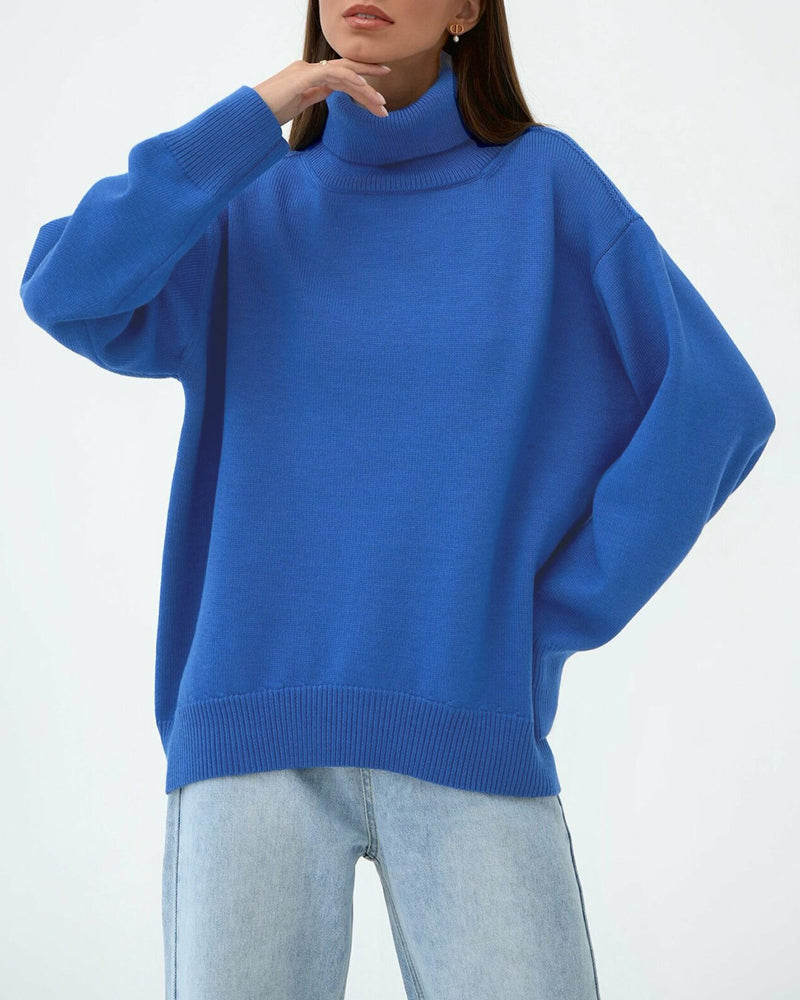 Aurélie Beaumont | Luxe Turtleneck Knit Sweater For Women