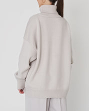 Aurélie Beaumont | Luxe Turtleneck Knit Sweater For Women