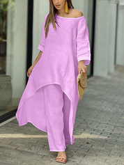 Aurélie Fontaine | Flowing Elegance Two-Piece Set For Women
