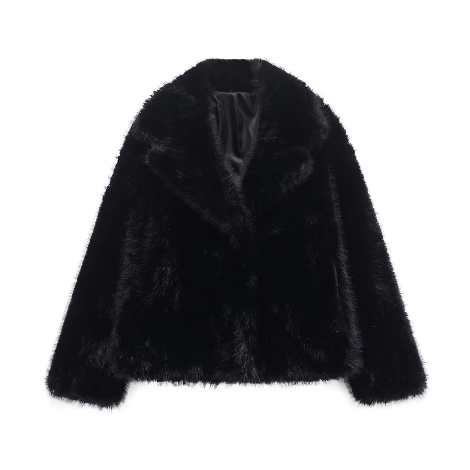 Aurélie Fontaine | Luxe Faux Fur Cropped Jacket For Women