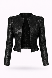 Aurora Belle | Sparkling Glitter Coat for Women