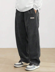 James Cooper | Men's Corduroy Wide Leg Trousers Relaxed Fit
