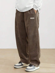 James Cooper | Men's Corduroy Wide Leg Trousers Relaxed Fit