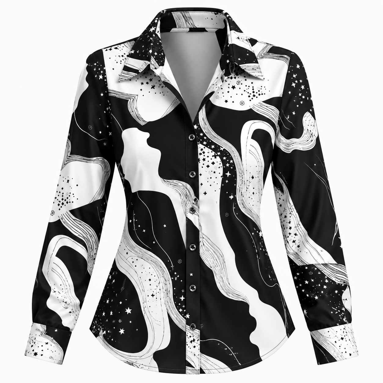 Beatrice Sutherland | Abstract Swirl Print Blouse