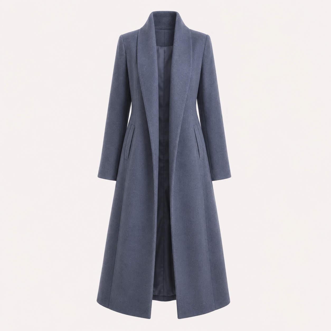 Beatrice Wood | Long Wool Blend Coat