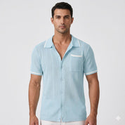 Benjamin Stone | Knit Polo Shirt For Men