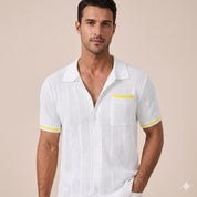 Benjamin Stone | Knit Polo Shirt For Men
