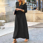 Ella Fairmont | Drawstring Waist Maxi Dress