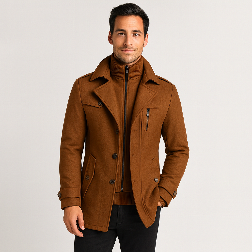 Breitenberg Laurent | Luxury Men's Coat for Winter and Fall