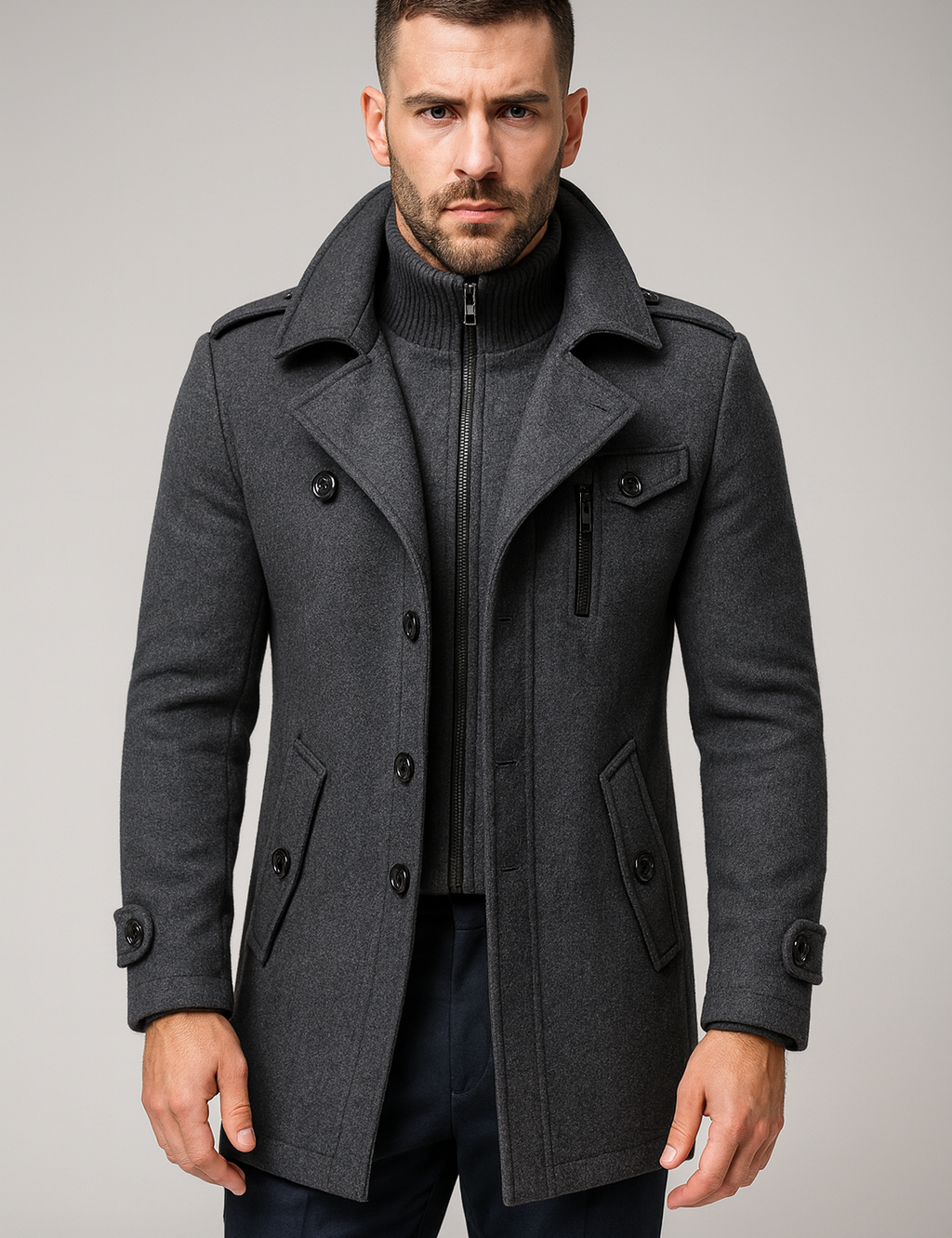 Breitenberg | Luxury Men's Coat for Winter and Fall