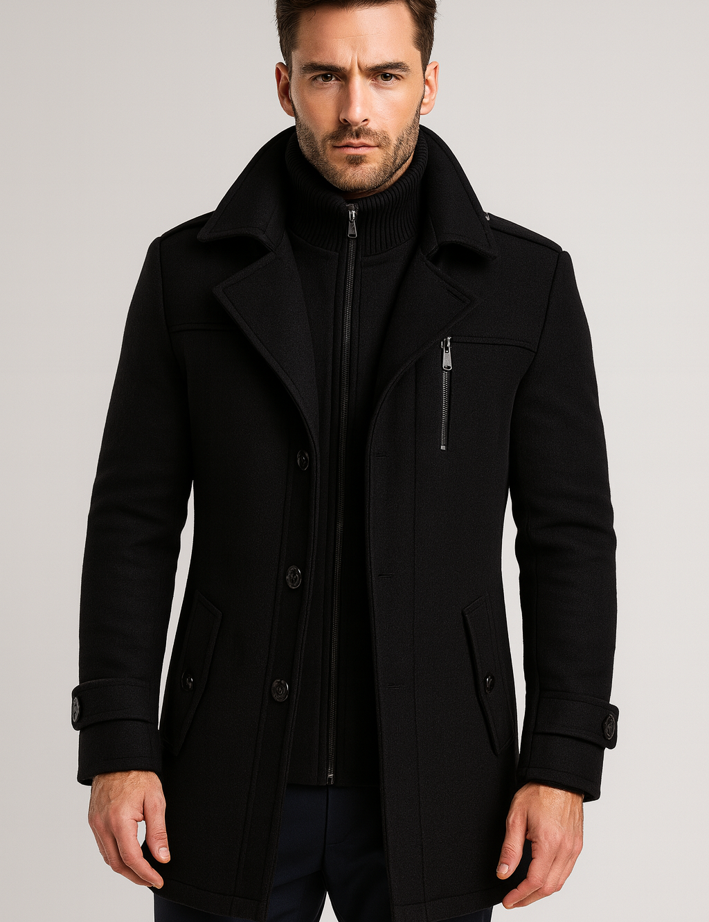Breitenberg | Luxury Men's Coat for Winter and Fall