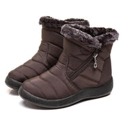 Freya Sanderson | Cozy Snow Boots For Women with Faux-Fur Trim