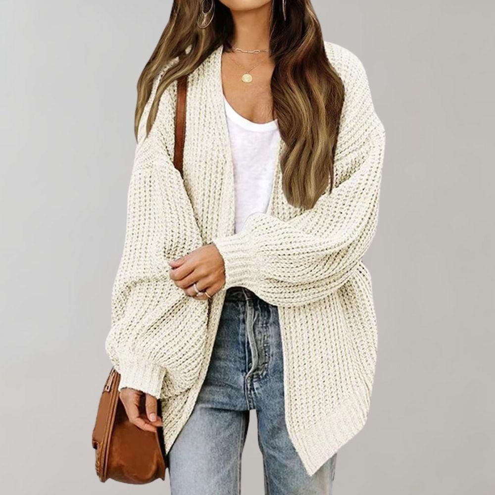 Esme Radcliffe | Relaxed Open-Front Cardigan