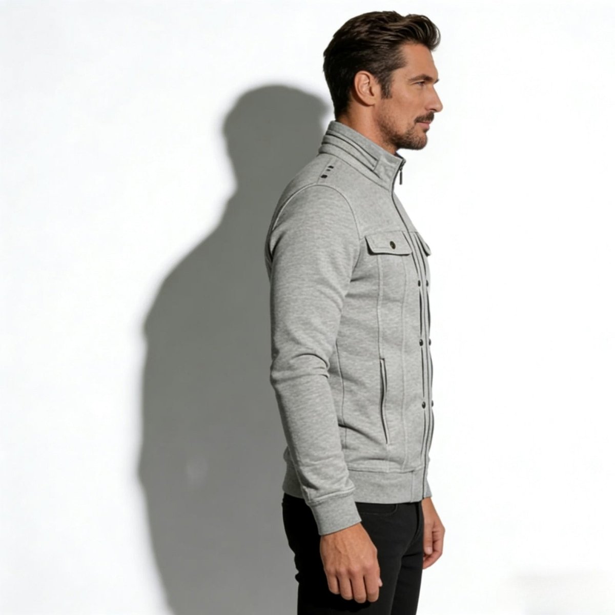 Caleb Mercer | Tactical Zip Jacket For Men