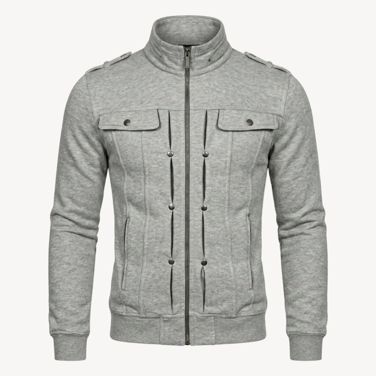 Caleb Mercer | Tactical Zip Jacket For Men