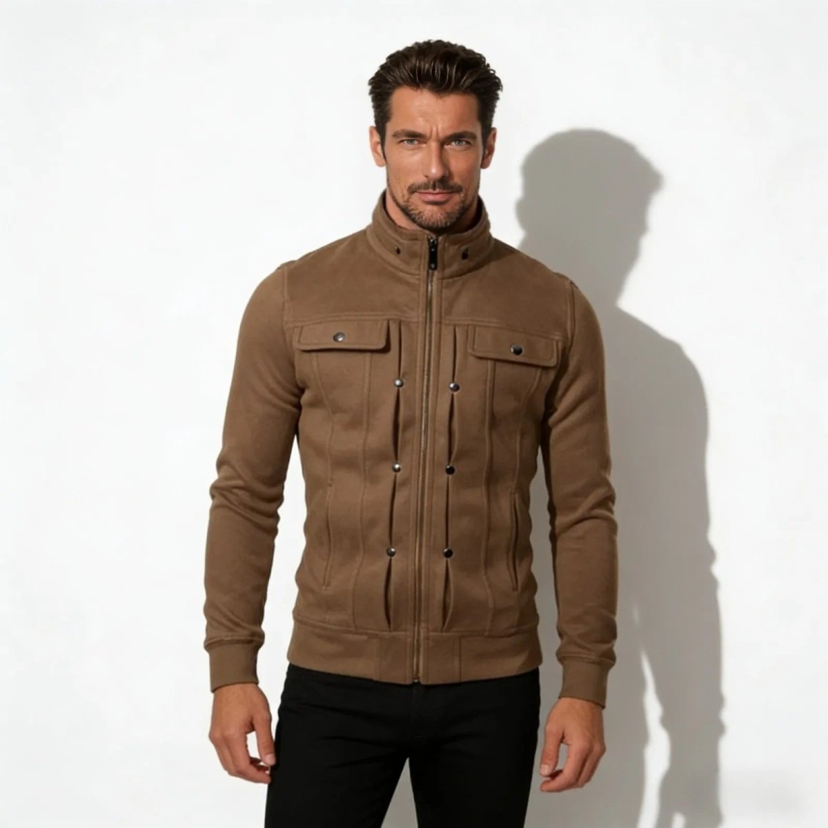 Caleb Mercer | Tactical Zip Jacket For Men