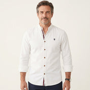 Callum Bardsley | Cotton Shirt With Contrast Placket