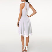 Camille Devereux | Ruffle Detail Mini Dress for Elegant Occasions