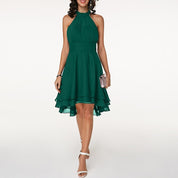 Camille Devereux | Ruffle Detail Mini Dress for Elegant Occasions