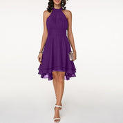 Camille Devereux | Ruffle Detail Mini Dress for Elegant Occasions