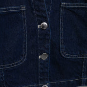 Camille | Cropped Denim Shirt Jacket For Women