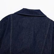 Camille | Cropped Denim Shirt Jacket For Women