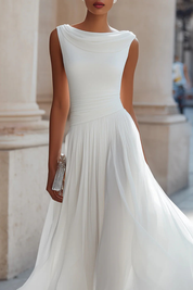 Camille Reda | Graceful Pleated Maxi Dress For Women