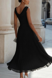 Camille Reda | Graceful Pleated Maxi Dress For Women