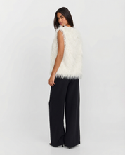 Camille Boudin | Luxe Faux Fur Vest For Women
