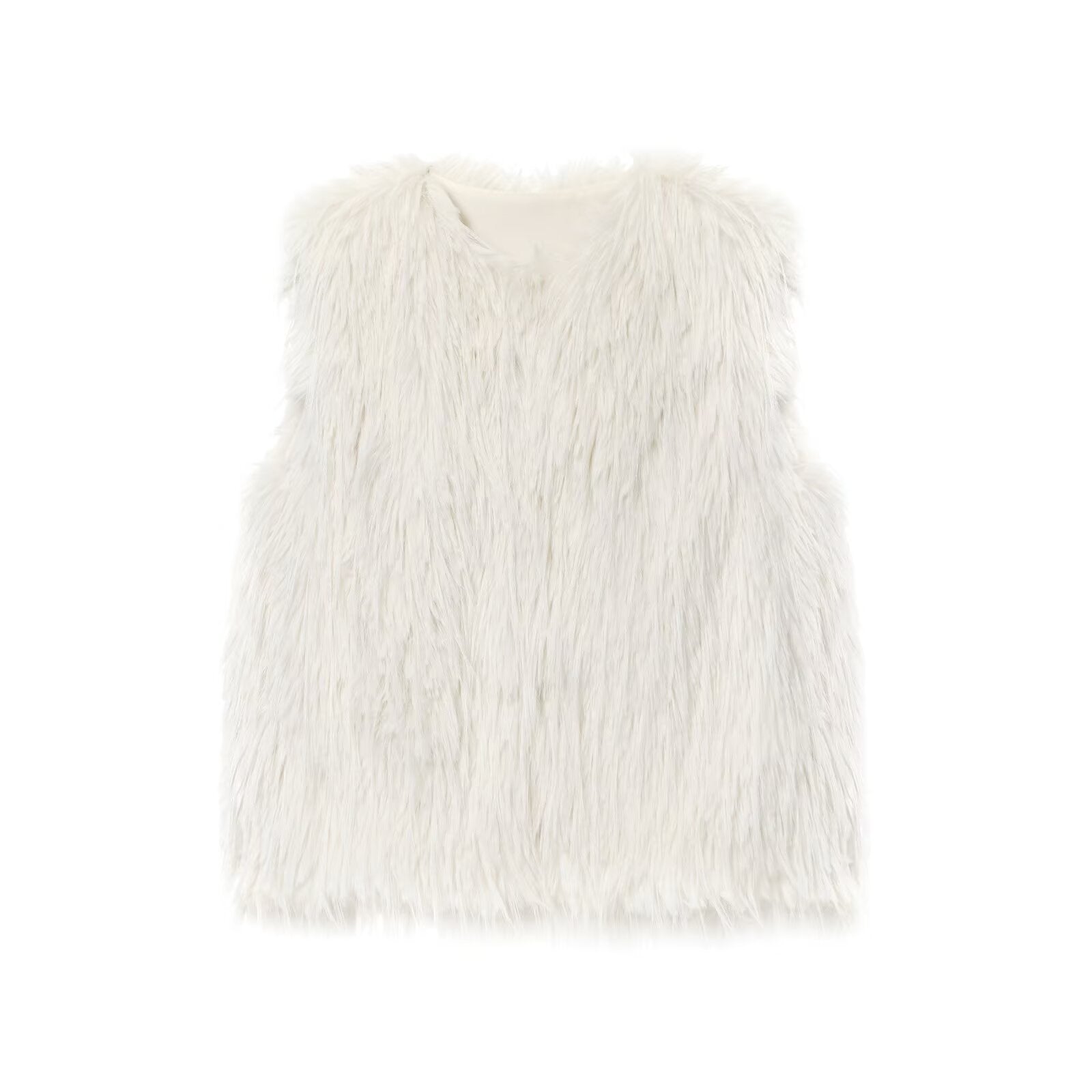 Camille Boudin | Luxe Faux Fur Vest For Women