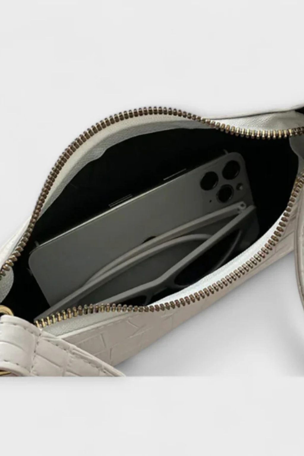 Camille Moretti | Croc Luxe Shoulder Bag For Women