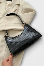 Camille Moretti | Croc Luxe Shoulder Bag For Women