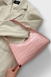 Camille Moretti | Croc Luxe Shoulder Bag For Women