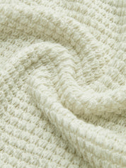 Camille Rousseau | Textured Cropped Knit Top For Women