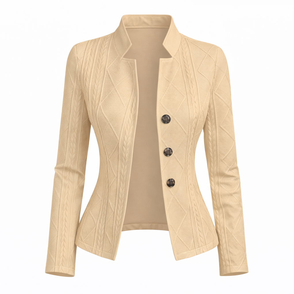 Camille Rousseau | Textured Tailored Jacket For Women