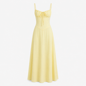 Cecily Hawthorne | Selena Soft Corset Charm Sleeveless Maxi Dress
